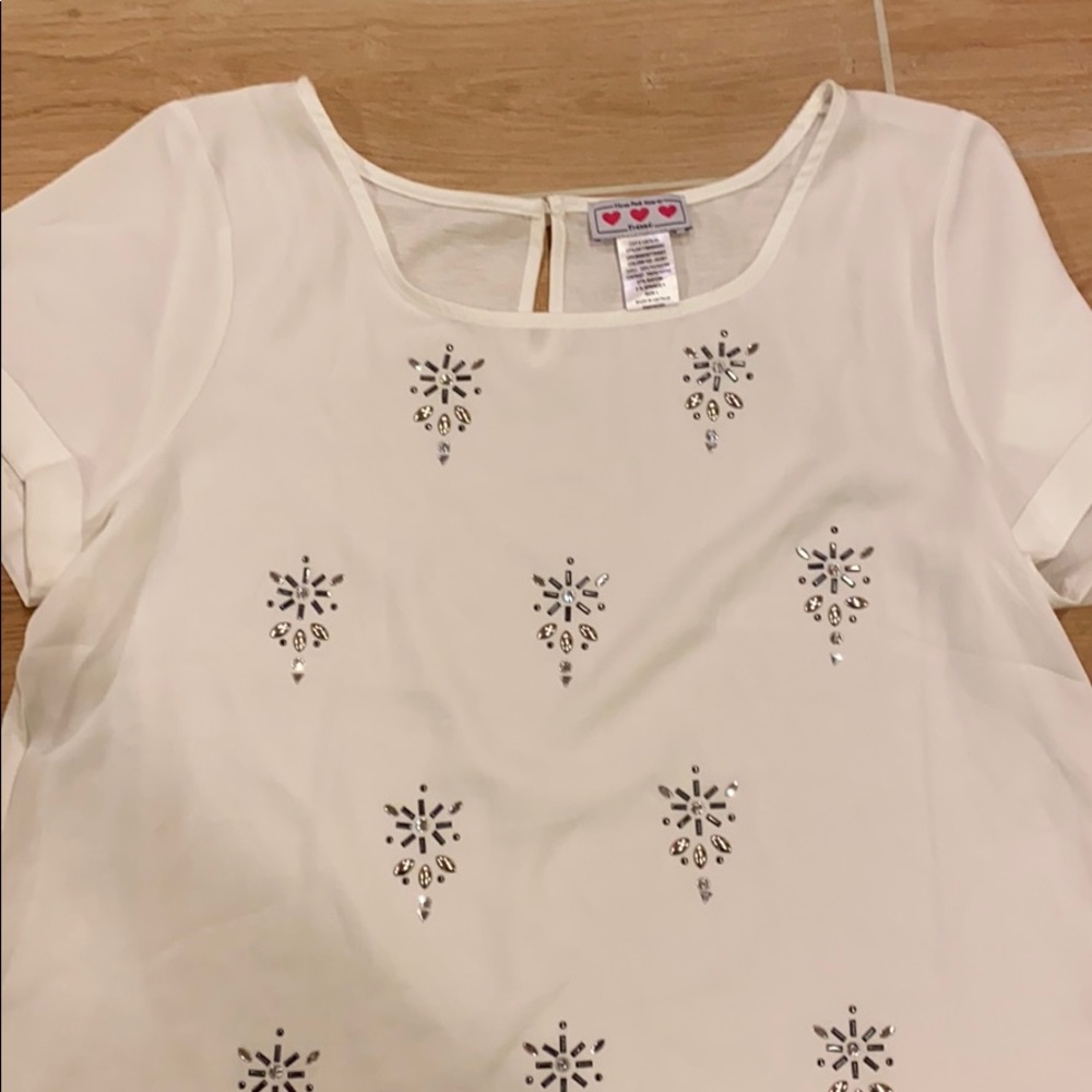 Beautiful embellished top